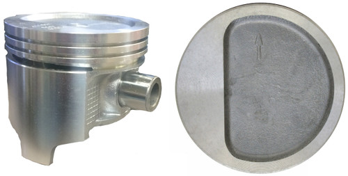 Enginetech P1519(6)040 Cast .040" Oversized Piston Set for 1964-1979 Jeep American Motors International Ambassador American AMX - Set of 6