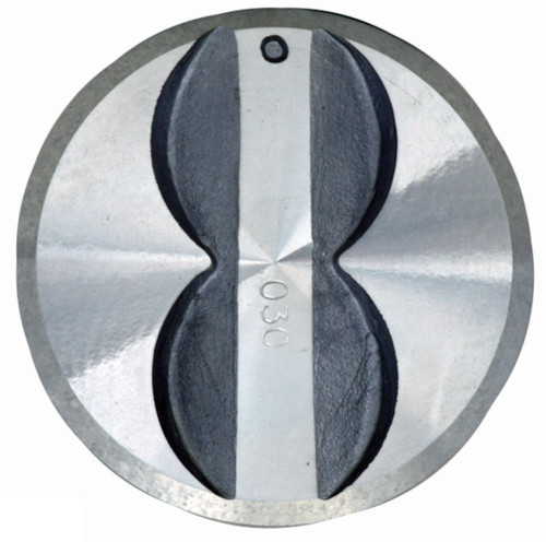 Enginetech P1540(8)040 Cast .040" Oversized Piston Set for 1968-1973 Chevy GMC Pontiac Bel Air Biscayne Blazer Brookwood - Set of 8