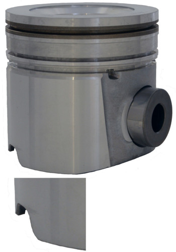 Enginetech P5074(6)STD Cast Standard Piston Set for 2007-2017 Dodge Ram Ram 2500 Ram 3500 2500 3500 - Set of 6 - OEM-Spec