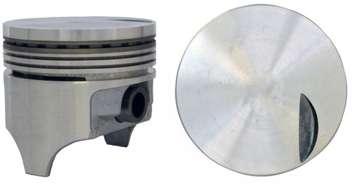 Enginetech P3028(8)030 Cast .030" Oversized Piston Set for 1980-1985 Chevy GMC B60 C70 B6000 C7000 - Set of 8 - OEM-Spec