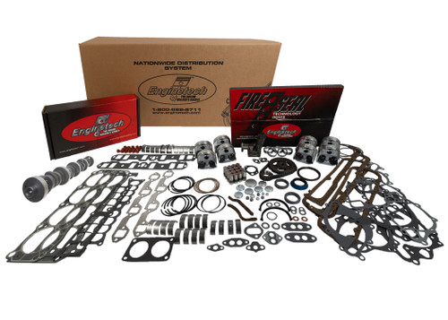 Enginetech MKF302JP Master Engine Rebuild Kit for 1987-1991 Ford 302 5.0L V8 .030" Over Bore (4.030")