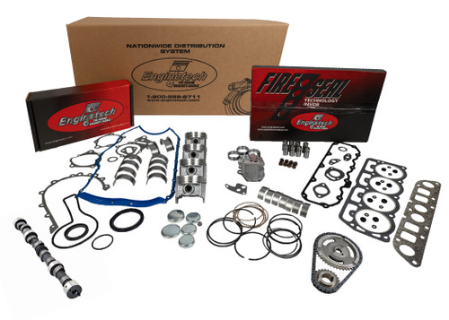 Enginetech MKJ150DP Master Engine Rebuild Kit for 1997-2002 Jeep 150 2.5L 4-Cyl .030" Over Bore (3.905")