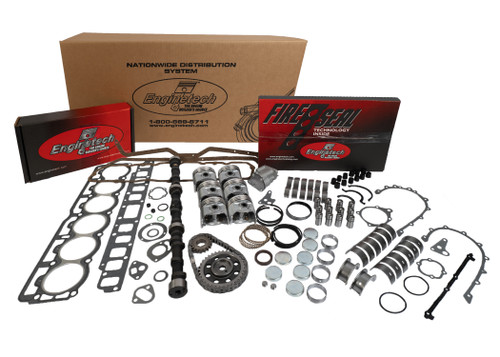 Enginetech MKJ258F Master Engine Rebuild Kit for 1986-1990 Jeep 258 4.2L V6 .030" Over Bore (3.780")
