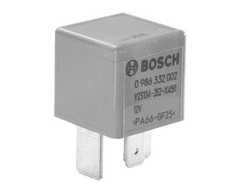 Bosch Mini Relay 0986332002 for 1983-2025 Audi/BMW/Ford (100, 100 Quattro, 200, 200 Quattro)