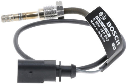 Bosch Exhaust gas Temperature Sensor 0986259042 for 2013-2015 Audi/Volkswagen 3.0L (A6 Quattro, A7 Quattro, A8 Quattro, Q5)