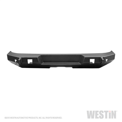 Westin WJ2 Rear Bumper for Jeep Wrangler JK 07-18 - Textured Black