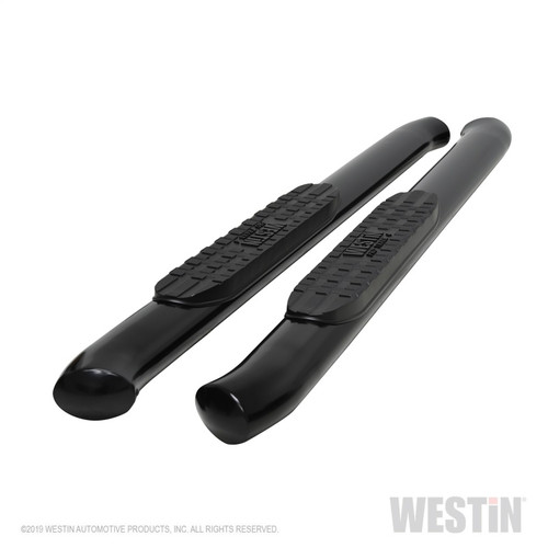 Westin PRO TRAXX 4 Oval Nerf Step Bars for Chevrolet Silverado/GMC Sierra 1500 Reg Cab - Black