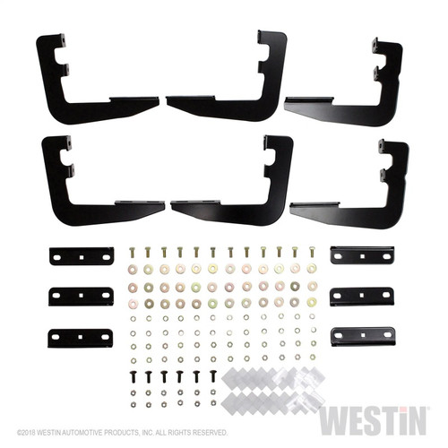 Westin Running Board Mount Kit for Ram 1500 Quad/Crew Cab (Excl. 1500 Classic) - Black