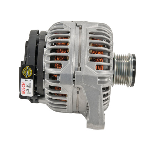 Bosch Premium Alternator AL0812X for 2000-2004 Porsche 3.6L 3.4L (911, Boxster)