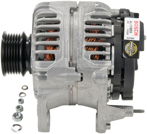 Bosch Premium Alternator AL0188X for 1998-2010 Volkswagen 2.0L 1.8L (Beetle, Golf, Golf City, Jetta)