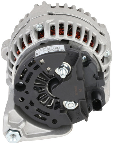 Bosch Premium 100% New Alternator AL0814N for 2003-2006 BMW 2.5L 3.0L (325Ci, 325i, 525i, 530i)