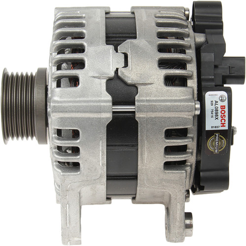 Bosch Premium Alternator AL0898X for 2009-2013 Porsche 3.6L 3.8L (911, Boxster, Cayman)