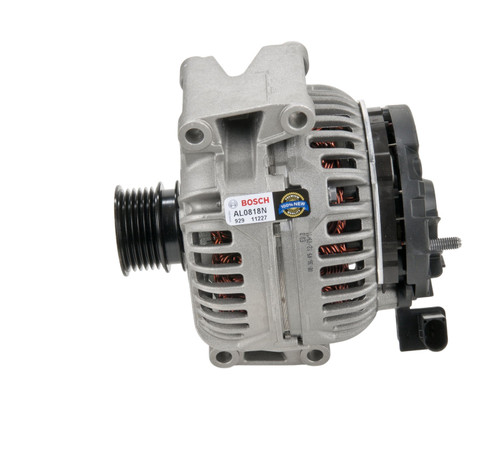 Bosch Premium 100% New Alternator AL0818N for 2005-2011 Mercedes-Benz 2.5L 3.0L (C230, C250, C280, C300)
