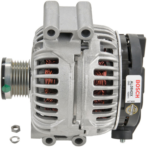 Bosch Premium Alternator AL0842X for 2006-2008 BMW 2.5L 3.0L (323i, 325i, 330i, Z4)