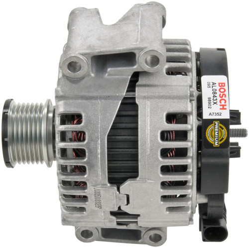 Bosch Premium Alternator AL0843X for 2007-2018 Dodge/Freightliner/Jeep 3.0L (Sprinter 2500, Sprinter 3500, Grand Cherokee, E300)