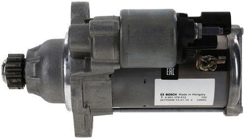 Bosch Premium 100% New Starter SR0795N for 2015-2019 Volkswagen 2.0L (Atlas, Golf R)