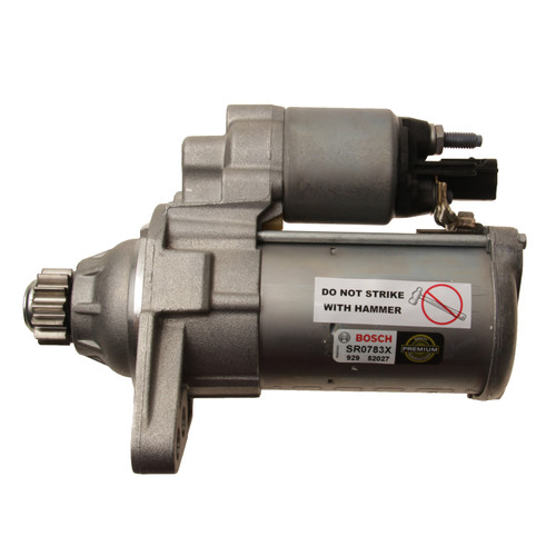Bosch Premium Starter SR0783X for 2014-2021 Volkswagen 1.8L 1.4L (Beetle, Golf, Golf SportWagen, Jetta)