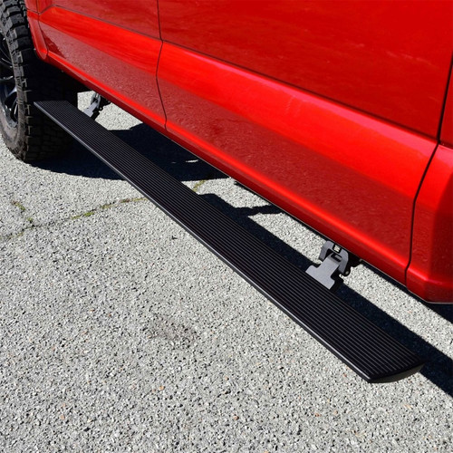 Westin Pro-e Running Boards for 2015-2023 Ford F-150 SuperCrew / 2017-2023 F-250/350 CrewCab - Tex. Blk