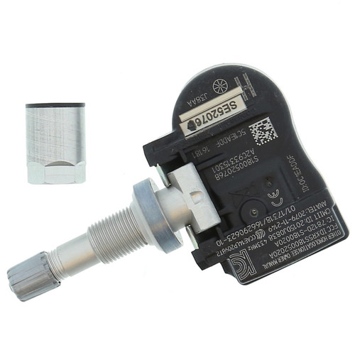 Denso Tire Pressure Monitoring System (TPMS) Sensor 550-3023 for 2015-2017 Jaguar/Land Rover (F-Pace, F-Type, XE, XF)