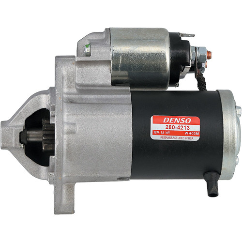 Denso Reman Starter 280-4213 for 2004-2012 Mitsubishi (Eclipse, Galant, Lancer, Outlander)
