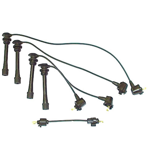 Denso Spark Plug Wire Set - 5mm 671-4142 for 1991-1997 Toyota (Previa)