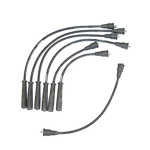 Denso Spark Plug Wire Set - 7mm 671-6002 for 1959-1976 American Motors/Austin Healey/Ford (Marlin, 3000, Econoline, Falcon)