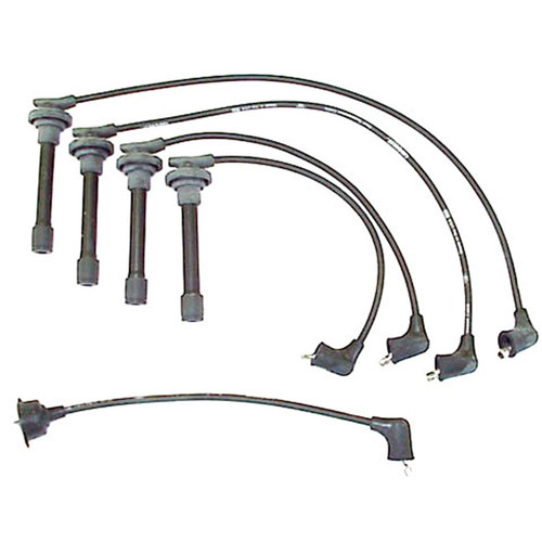 Denso Spark Plug Wire Set - 7mm 671-4189 for 1993-2001 Honda (Prelude)