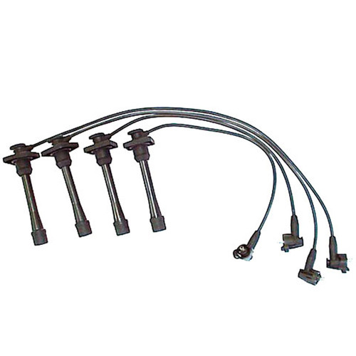 Denso Spark Plug Wire Set - 5mm 671-4153 for 1993-1997 Geo/Toyota (Prizm, Celica, Corolla)