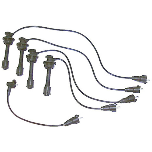 Denso Spark Plug Wire Set - 5mm 671-4154 for 1992-1995 Toyota (Celica, MR2)