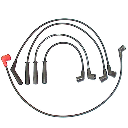 Denso Spark Plug Wire Set - 7mm 671-4194 for 1990-1997 Nissan (Axxess, D21, Pickup, Stanza)
