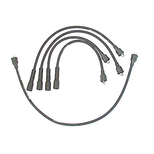 Denso Spark Plug Wire Set - 7mm 671-4001 for 1960-1982 Austin/Austin Healey/Chevrolet (Mini, Mini Cooper, Sprite, Luv Pickup)