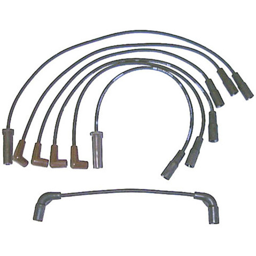 Denso Spark Plug Wire Set - 7mm 671-6068 for 1998-2007 Chevrolet/GMC (Astro, Blazer, Express 1500, Express 2500)