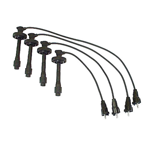 Denso Spark Plug Wire Set - 5mm 671-4169 for 1998-1999 Chevrolet/Toyota (Prizm, Corolla)