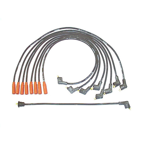 Denso Spark Plug Wire Set - 7mm 671-8104 for 1962-1974 DeTomaso/Ford/Mercury (Pantera, 300, Country Sedan, Country Squire)