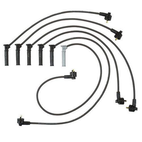 Denso Spark Plug Wire Set - 7mm 671-6283 for 2007-2010 Ford (Mustang)