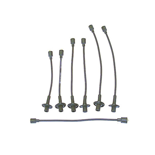 Denso Spark Plug Wire Set - 7mm 671-6132 for 1960-1974 Dodge/Plymouth (330, 440, A100 Truck, A108 Van)