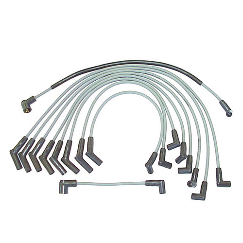 Denso Spark Plug Wire Set - 8mm 671-8074 for 1977-1986 DeTomaso/Ford/Lincoln (Pantera, Bronco, E-100 Econoline, E-100 Econoline Club Wagon)