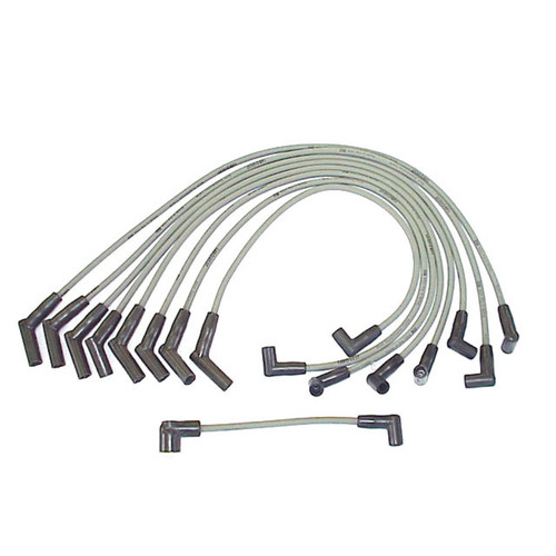 Denso Spark Plug Wire Set - 8mm 671-8076 for 1977-1988 Ford (E-250 Econoline Club Wagon, E-350 Econoline, E-350 Econoline Club Wagon, F-250)