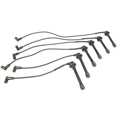 Denso Spark Plug Wire Set - 7mm 671-6187 for 1993-1996 Honda/Isuzu (Passport, Rodeo)