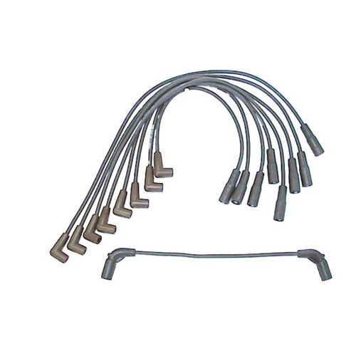 Denso Spark Plug Wire Set - 7mm 671-8054 for 1996-2002 Cadillac/Chevrolet/GMC (Escalade, C1500, C1500 Suburban, C2500)