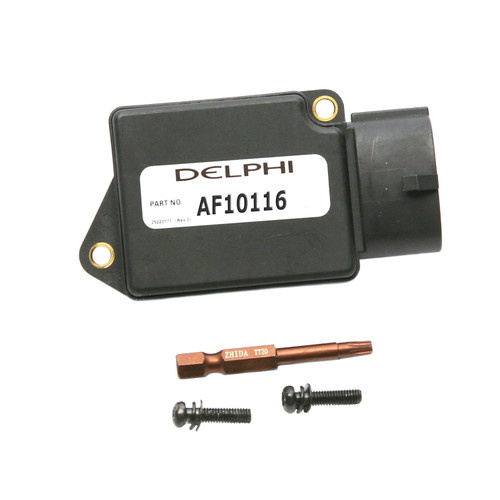Delphi Mass Air Flow Sensor AF10116 for 1993-1995 Ford/Mercury 1.9L 3.0L (Escort, Ranger, Taurus, Sable)