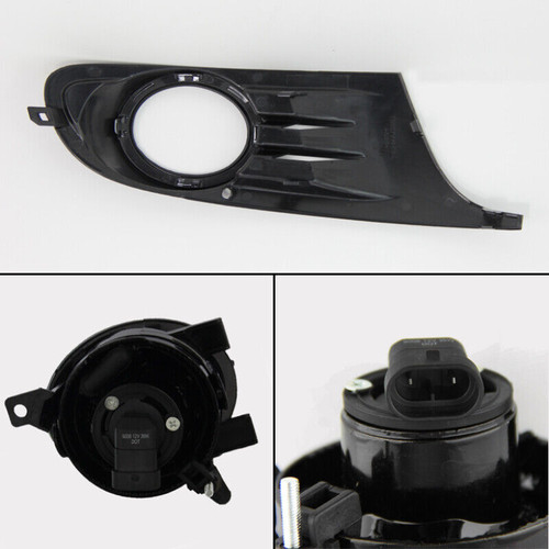 Smoked Fog Lights with Switch for Volkswagen Golf TDI TSI - Spyder