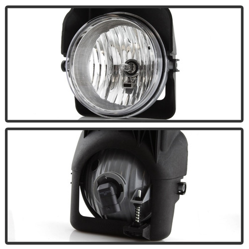 Spyder OEM Fog Lights with Switch in Clear for GMC Sierra 1500/2500/Sierra 1500HD/2500HD
