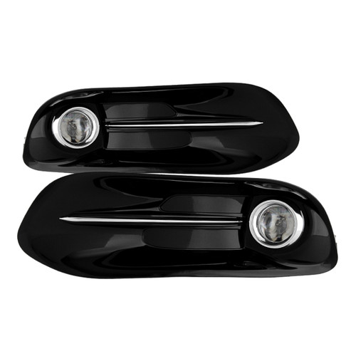 Spyder OEM Fog Light with Universal Switch - Clear (FL-DDART2013-C) for Dodge Dart 2013-2015