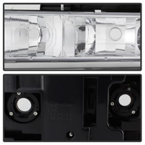 xTune Headlights w/ Corner & Parking Lights for Chevy Suburban - Chrome xTune Headlights w/ Corner & Parking Lights for Chevy Suburban - Chrome