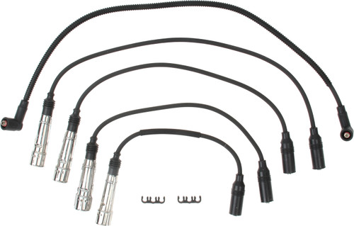 Bremi Spark Plug Wire Set 324 for 1984-1993 Audi/Volkswagen 1.8L 2.0L (4000, 80, 90, Cabriolet)