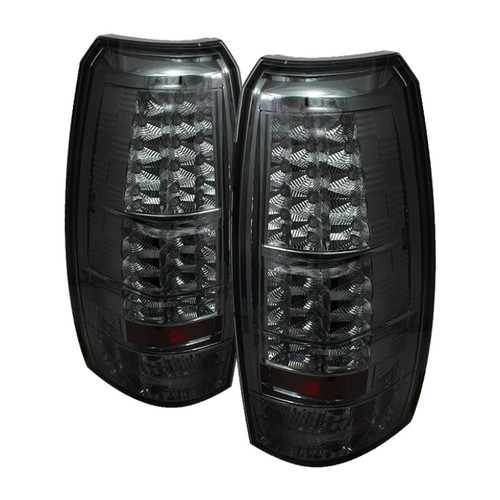 Spyder Smoke LED Tail Lights for Chevy Avalanche