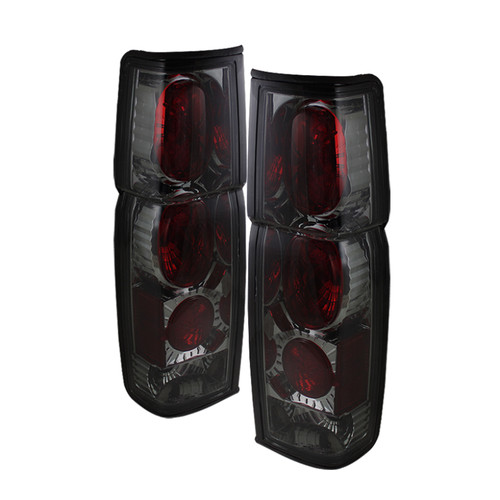 Spyder Smoke Euro Style Tail Lights for Nissan Hardbody