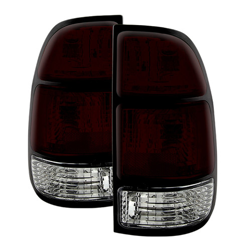 Spyder Dark Red OEM Style Tail Lights for Toyota Tundra - ALT-JH-TTU00-OE-RSM