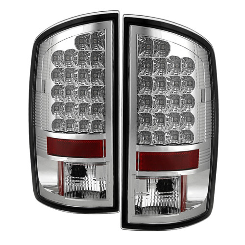 Spyder LED Tail Lights in Chrome for Dodge Ram 1500/Ram 2500/3500